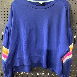 Cabana sweatshirt by crown & ivy women’s size large